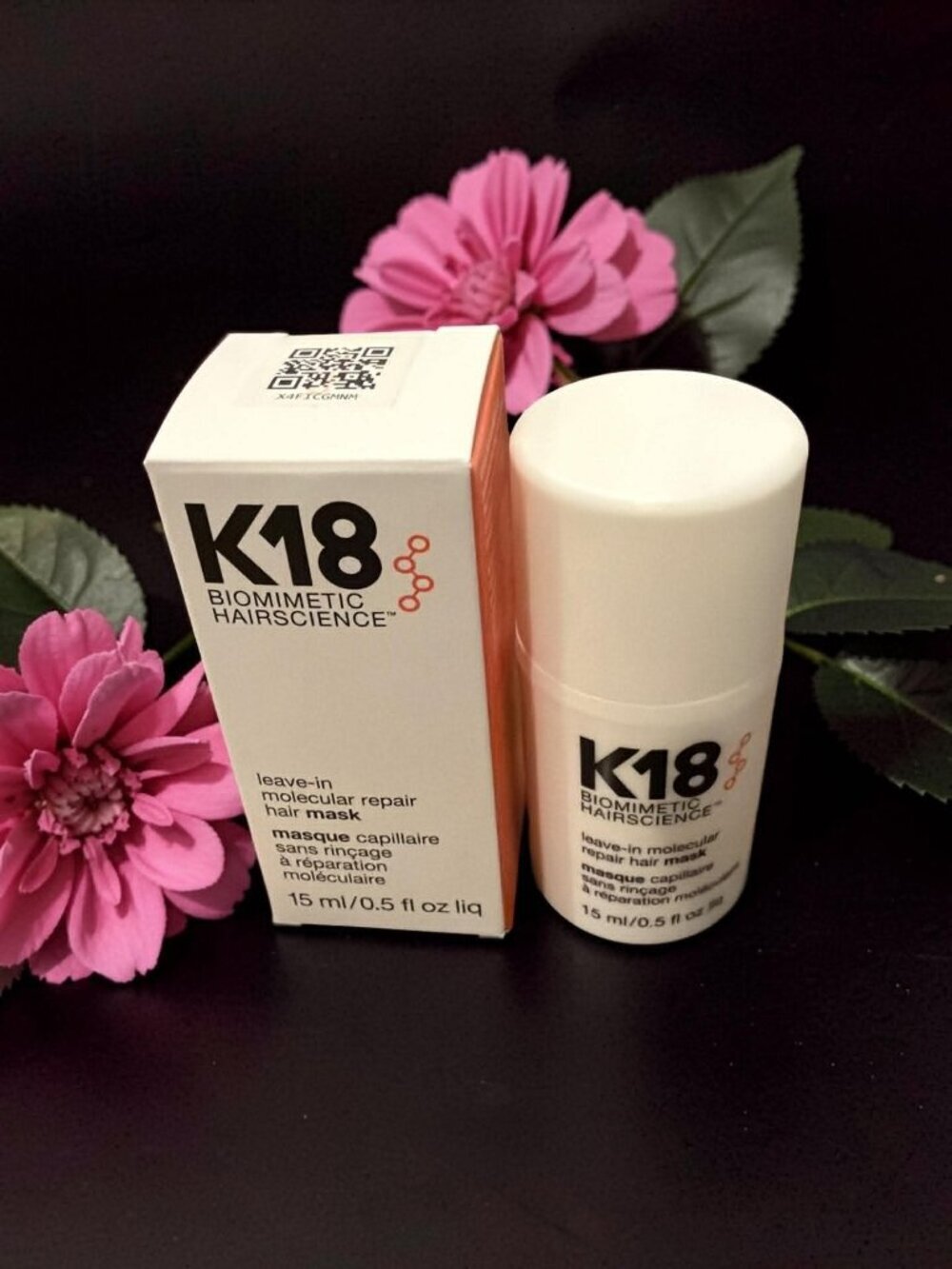K18 Leave‑In Molecular Repair Hair Mask 0.5 oz (Travel/Trial Size)
